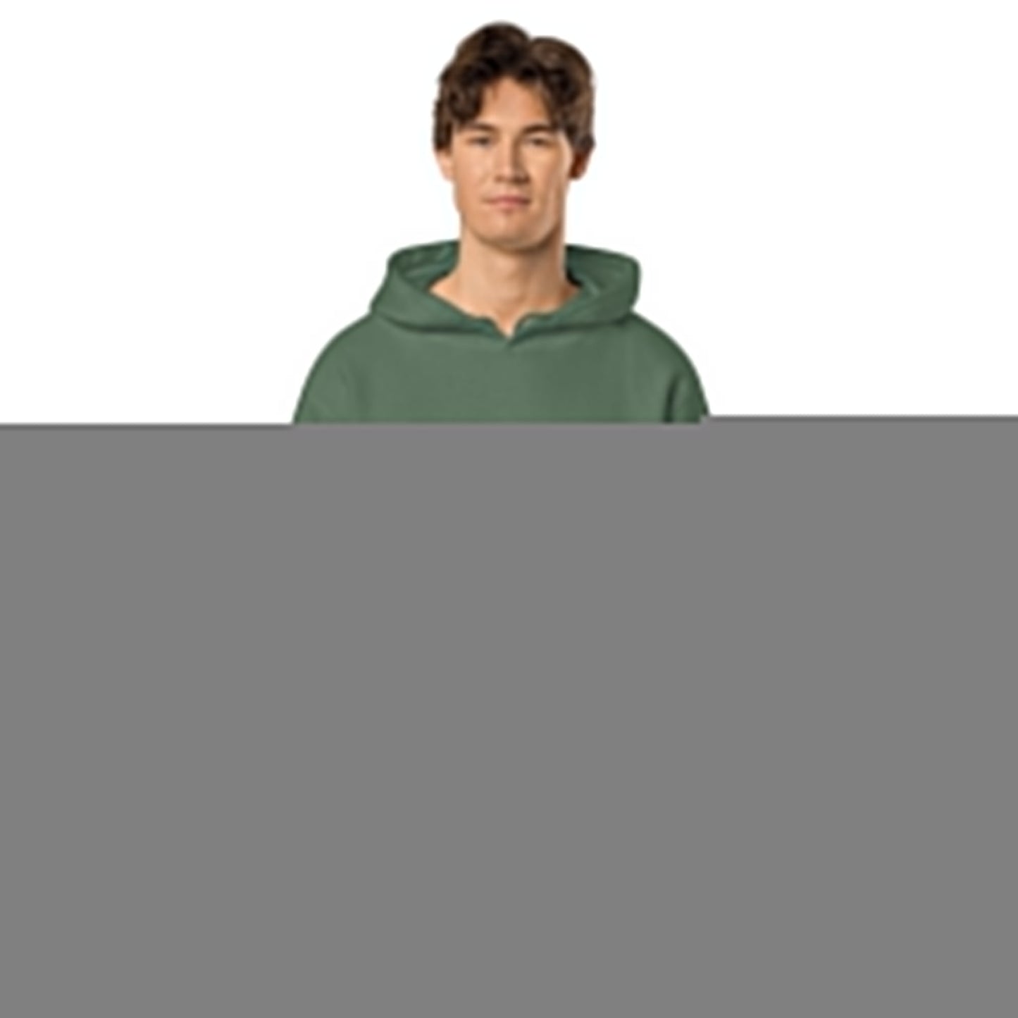 Mossify Pigment-Dyed Hoodie Unisex - Embroidered
