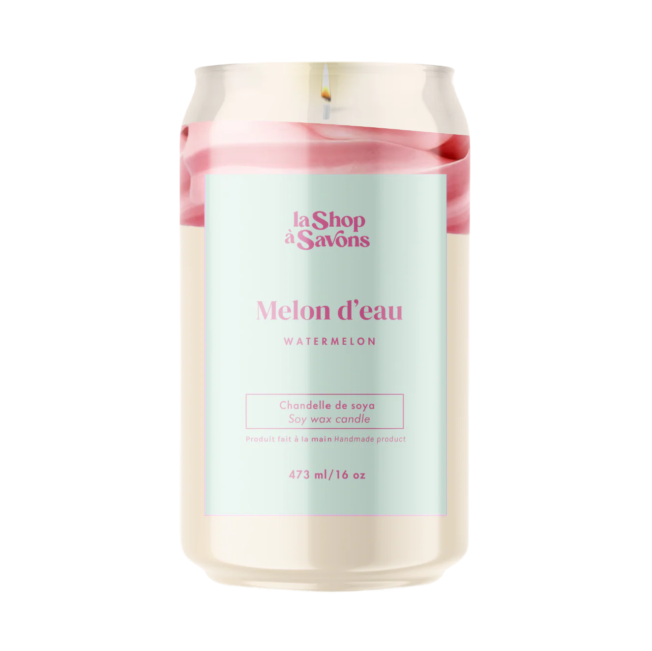 16 oz Soy Candle - Watermelon