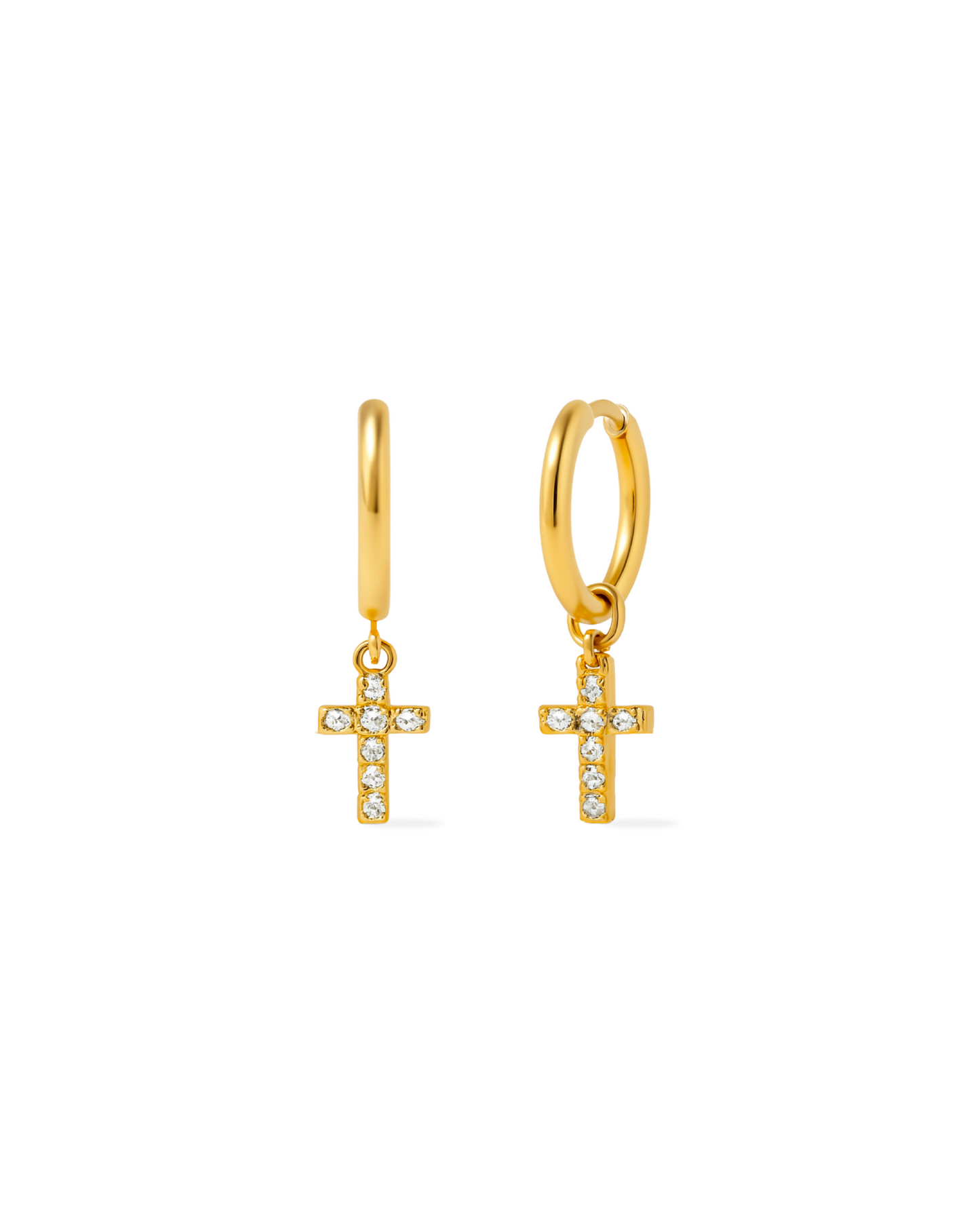 Sparkling Huggies Earrings