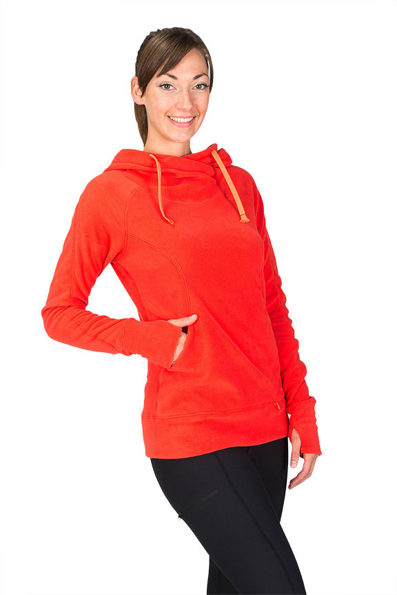 Westcomb Womens Glow Pullover Polartec Fleece Hoody Small