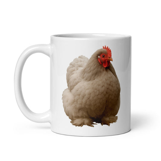 Cochin White glossy mug