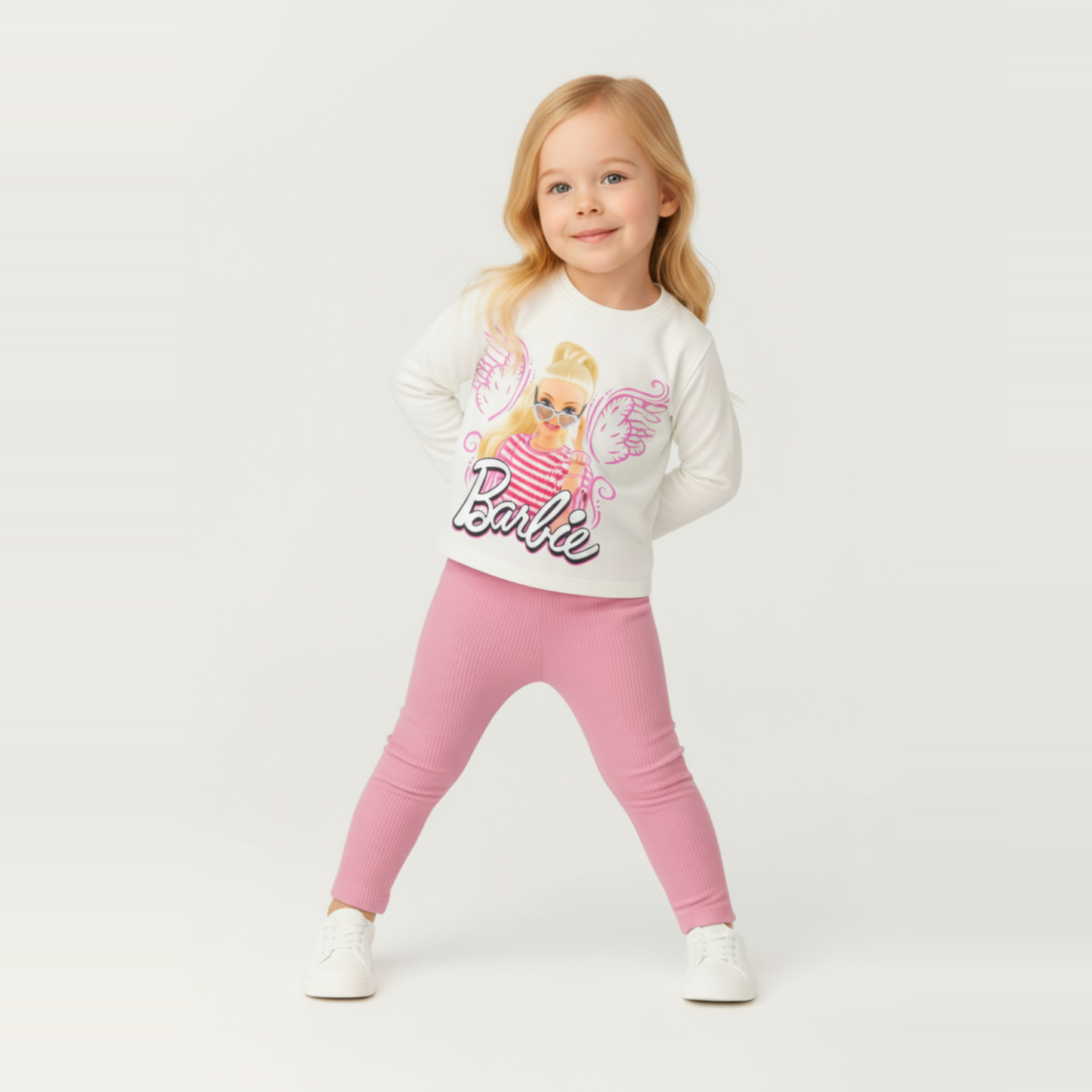 Fashion Leggings Girls Casual Set