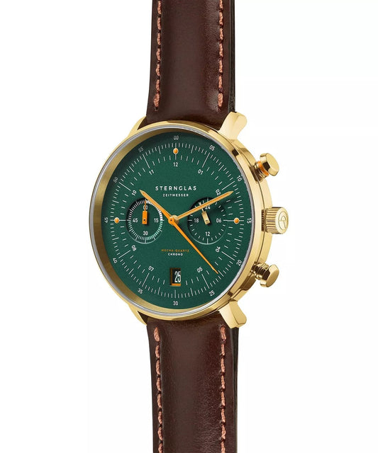 Sternglas Hamburg Ed Vintage Men's 42 mm Quartz Watch