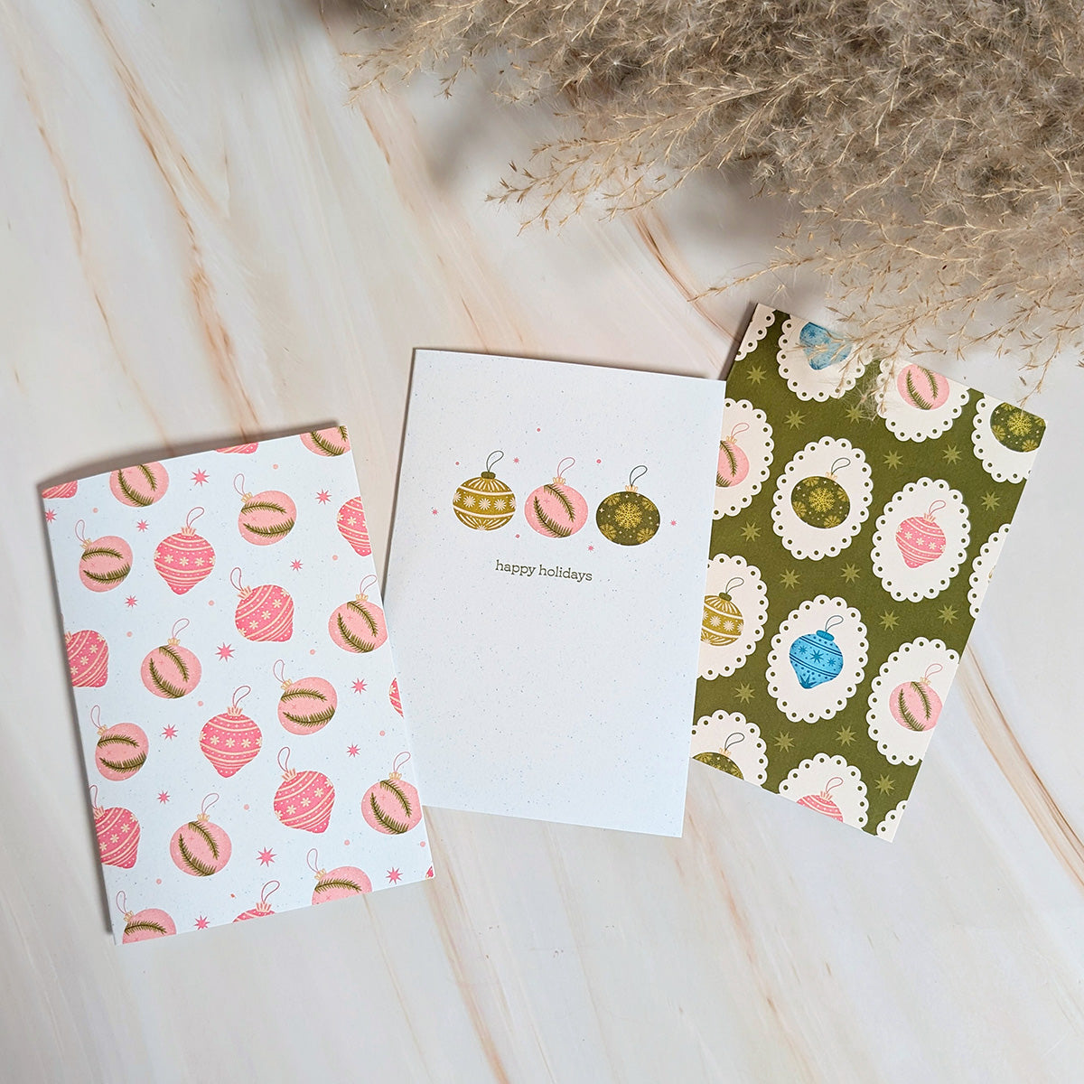 Ornament Overload Mini Holiday Card