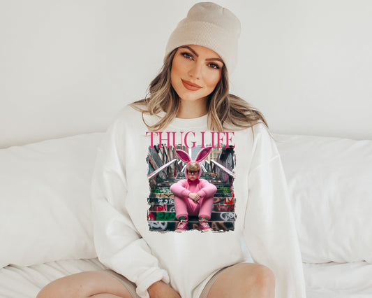 Sweatshirt Hoodie T-Shirt Christmas Thug Life Christmas Story