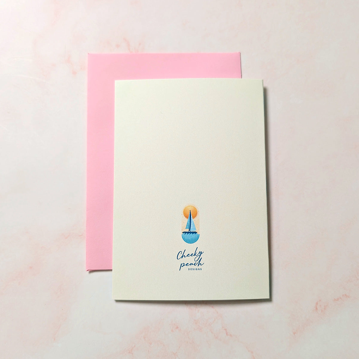 Sunset Sailing | New Brunswick Mini Greeting Card