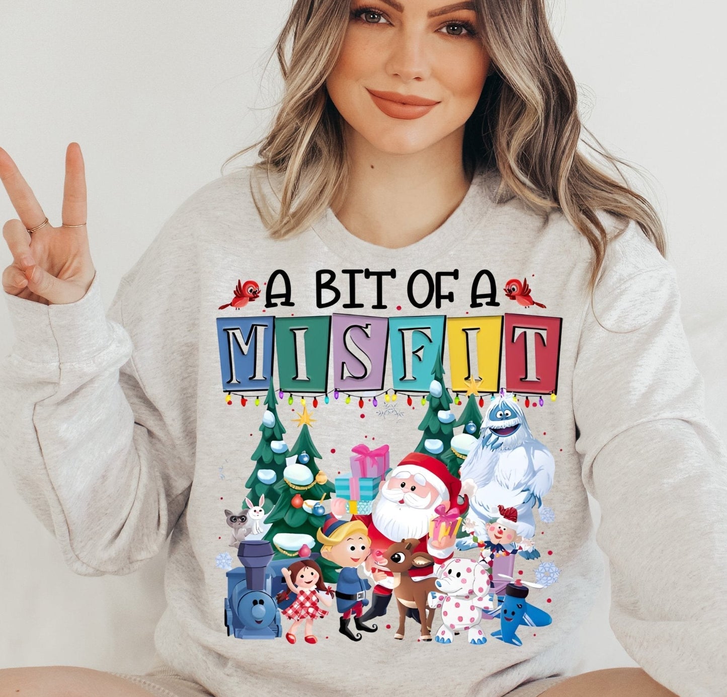 Sweatshirt Hoodie T-Shirt Christmas A Bit Of Misfits