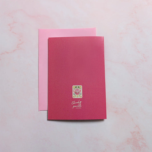 You're Just Teariffic | Teapot Mini Greeting Card