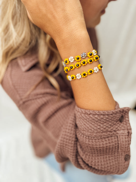 The Golden Grove Sunflower bracelets🌻
