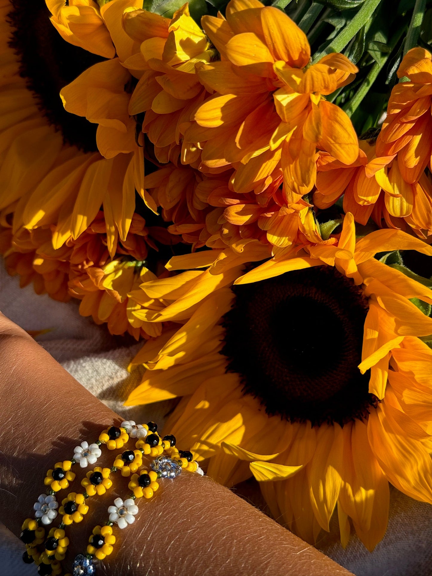 The Golden Grove Sunflower bracelets🌻