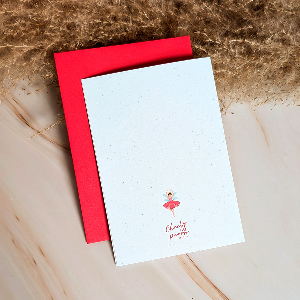 Sugar Plum Fairy Mini Holiday Nutcracker Card