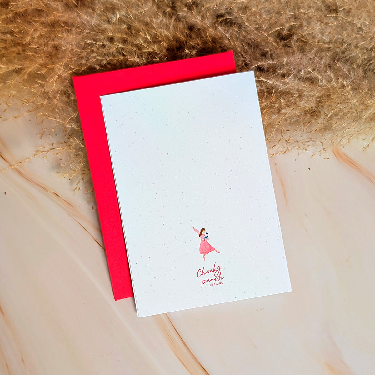 Sending Holiday Magic Mini Nutcracker Card