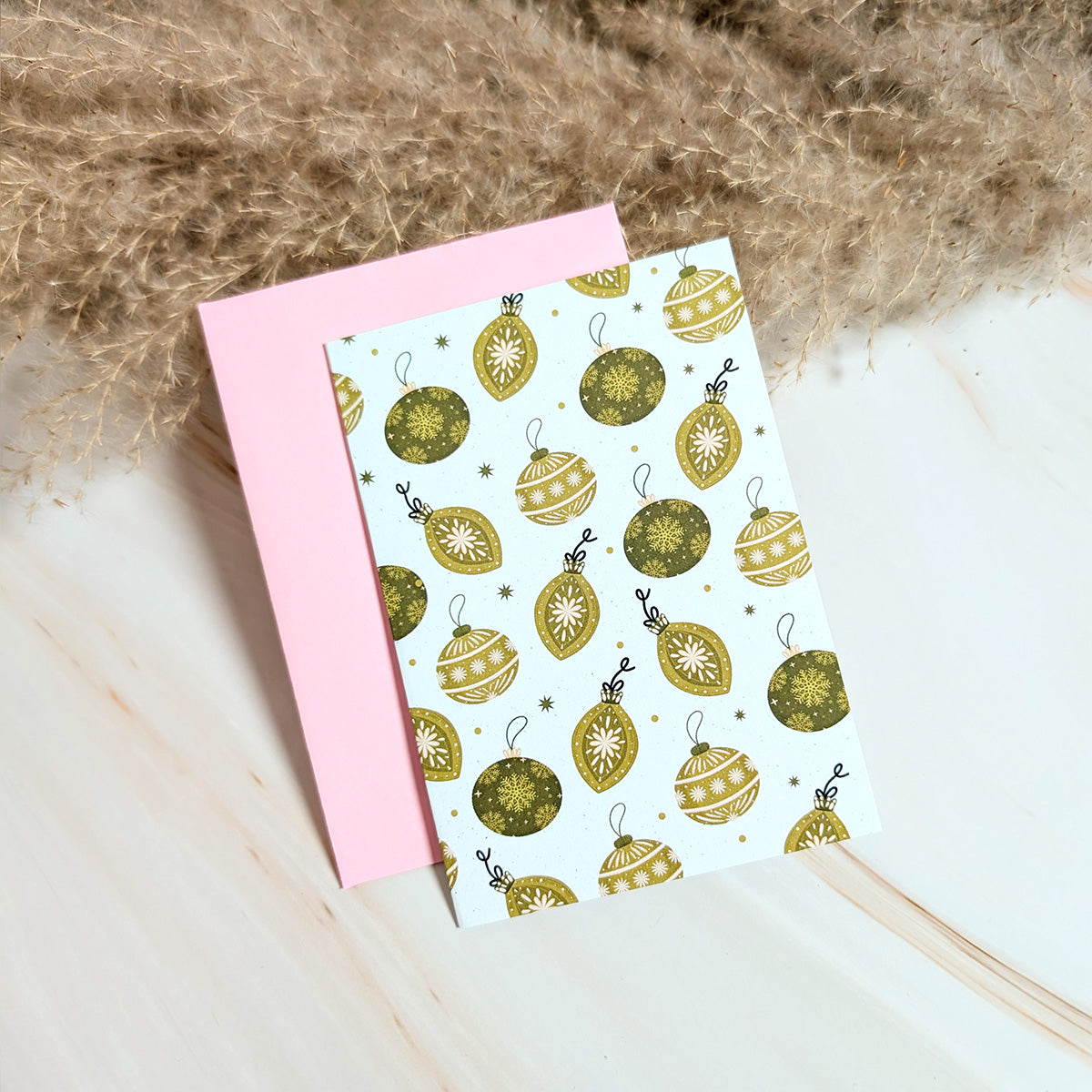 Ornament Overload Mini Holiday Card