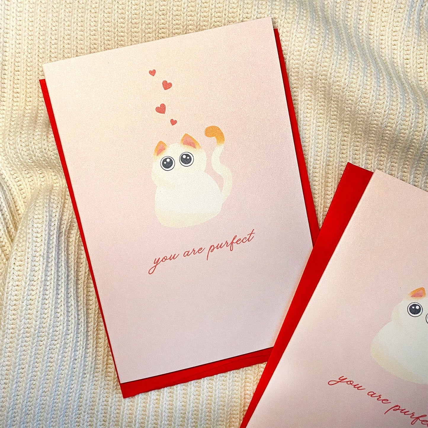 You Are Purfect Mini Greeting Card