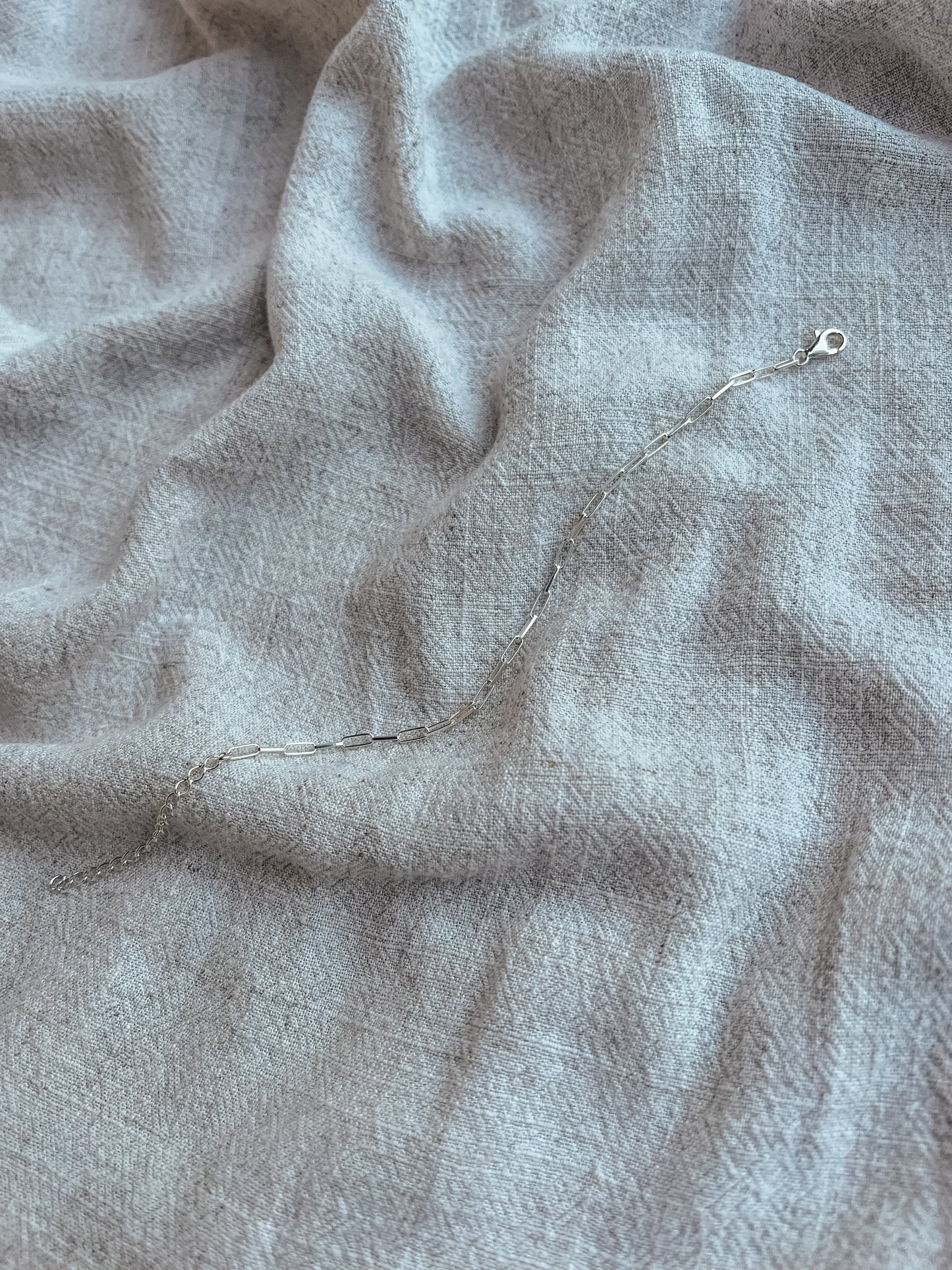 The Willow Paperclip Chain Bracelet