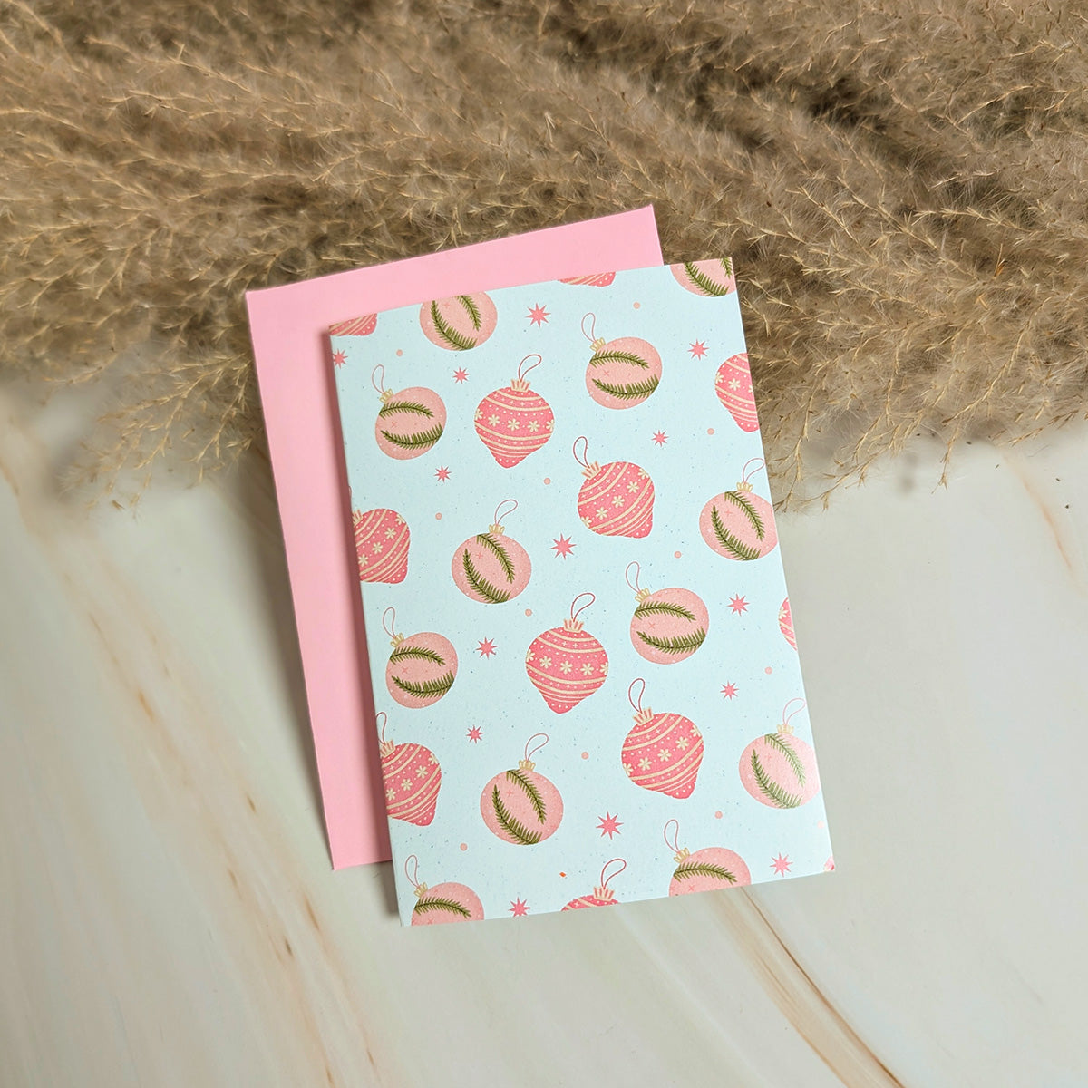 Ornament Overload Mini Holiday Card