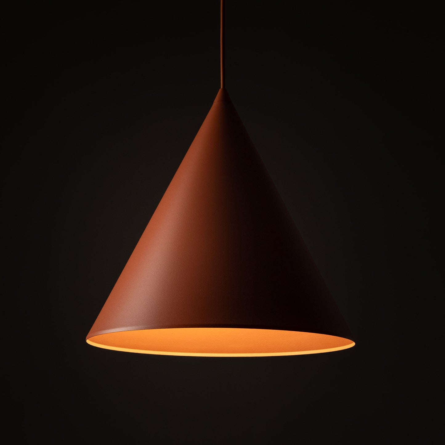 CONO Steel Cone Pendant Light for Kitchen Island & Dining Table