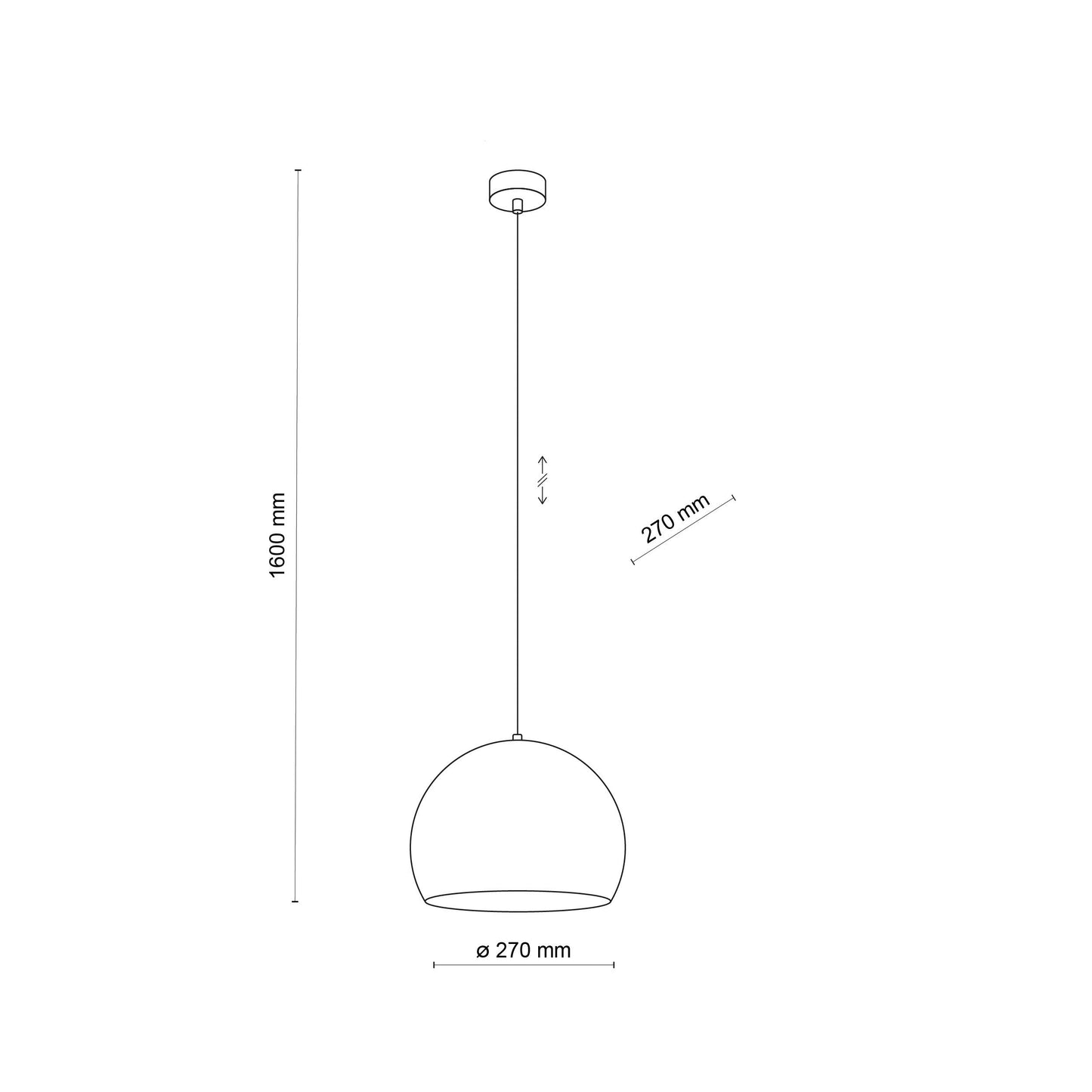 ZOE Mid-Century Modern Pendant Light