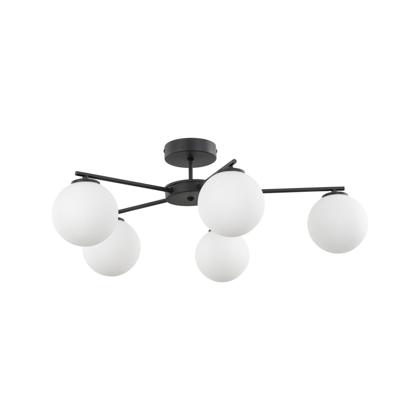 ELTON Black Scandinavian Ceiling Lamp 5