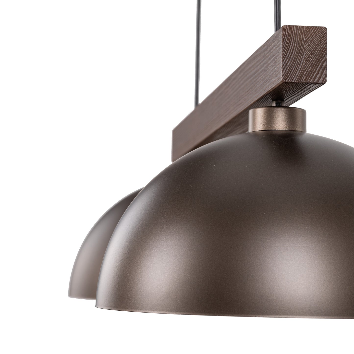 OSLO Brown Scandinavian Pendant Light 2