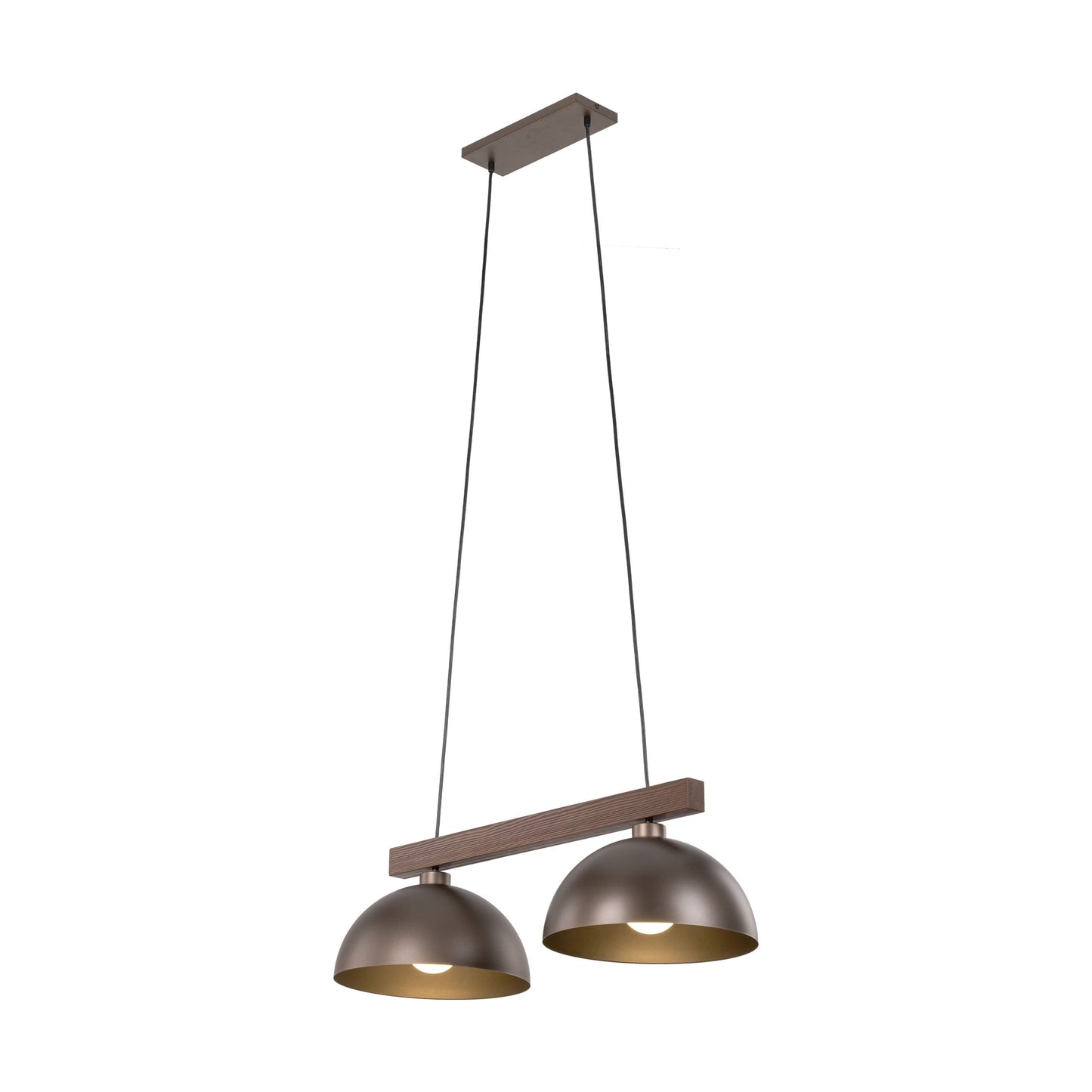 OSLO Brown Scandinavian Pendant Light 2