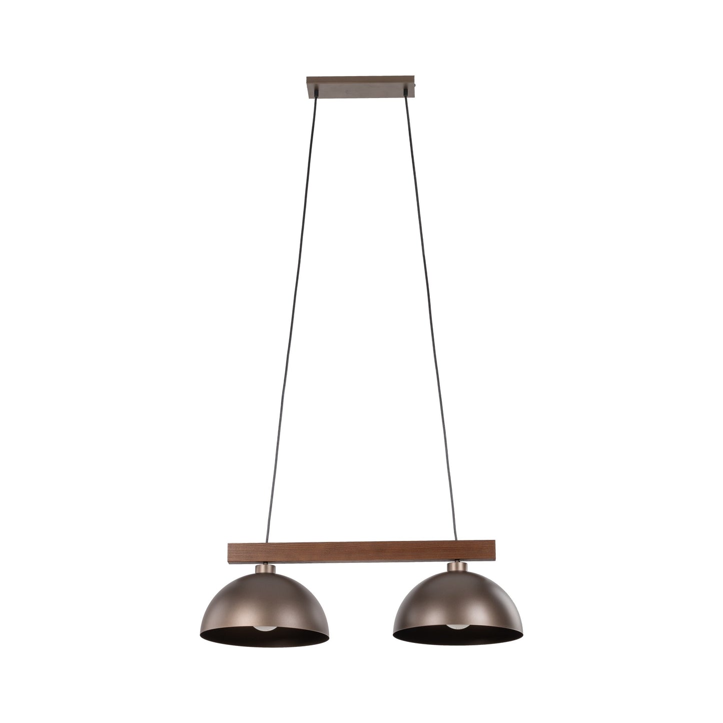 OSLO Brown Scandinavian Pendant Light 2