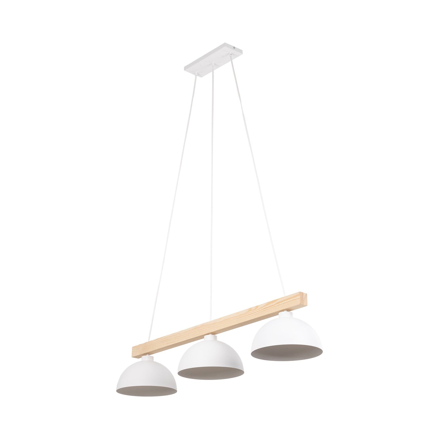 OSLO White Scandinavian Pendant Light 3