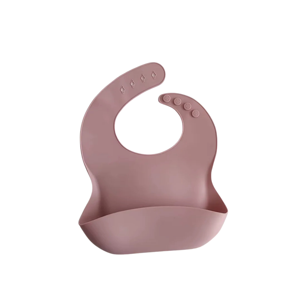 Dusty Pink - Silicone Bib