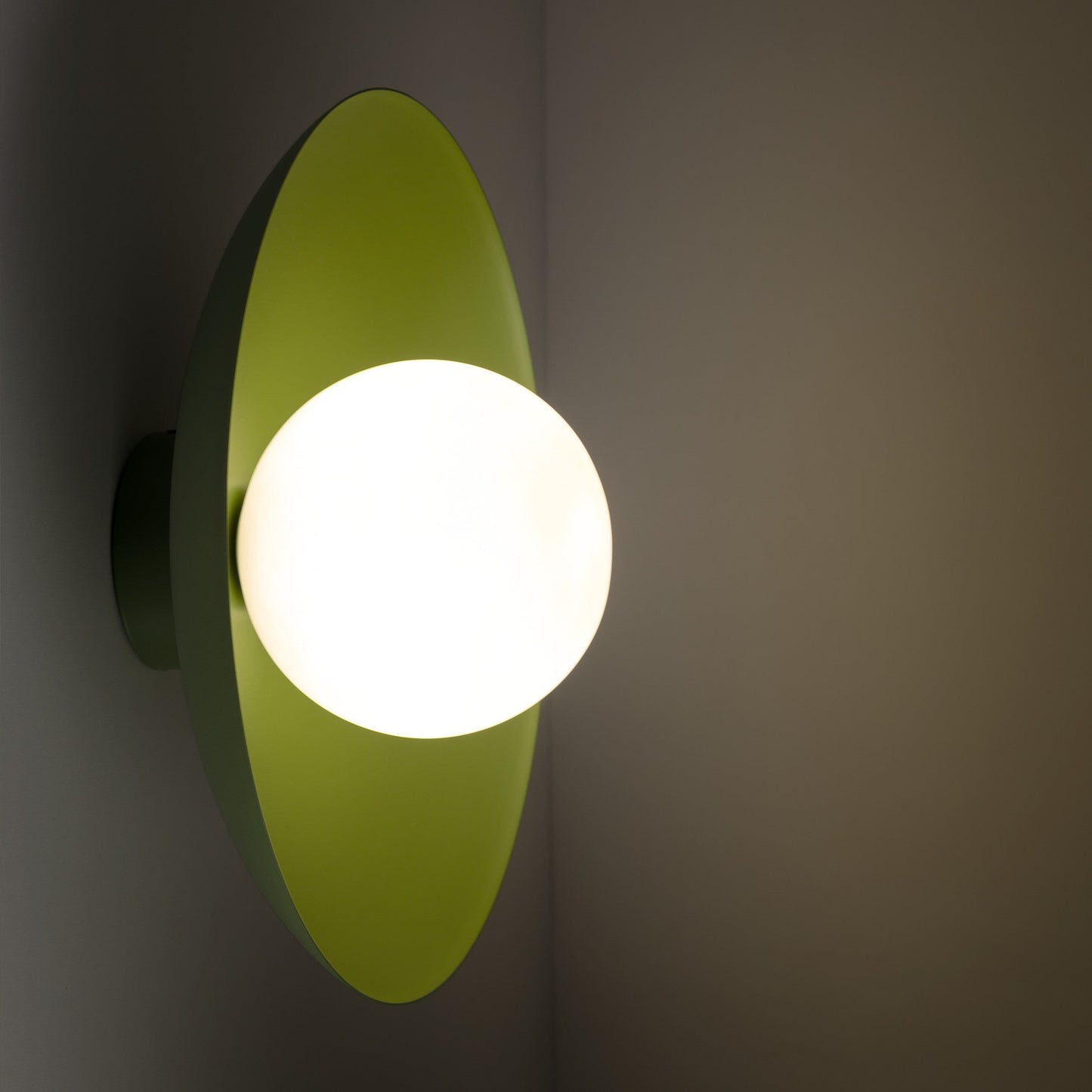 Slate Scandinavian Minimalist Wall Sconce Light Fixture for Bedroom, Hallway & Living Room