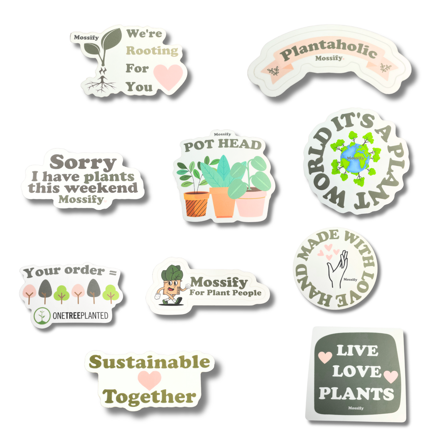 Mossify Stickers
