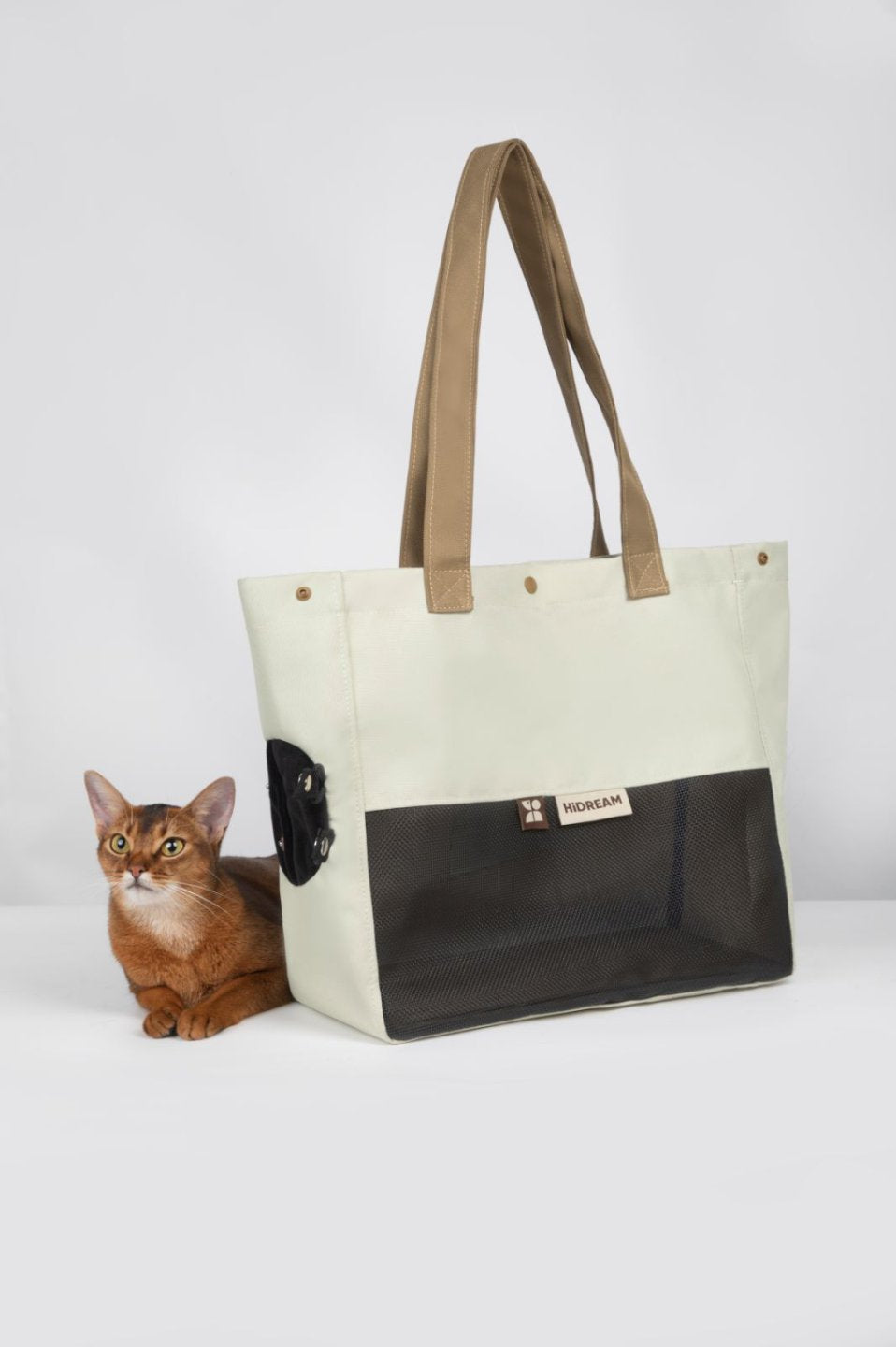 Color-Block Shoulder Pet Travel Bag | Momopets™ GoBuddy Series