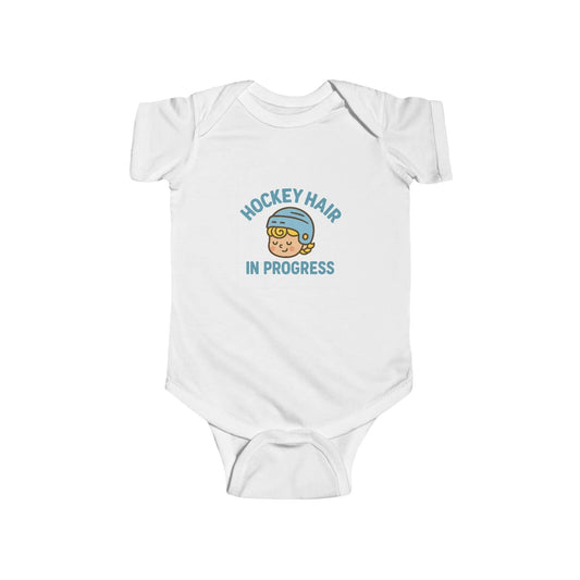 Maple Stick Baby Bodysuit – Hockey Hair in Progress