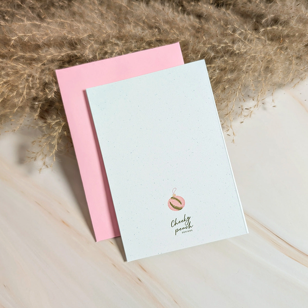 Happy Holidays Mini Ornament Card