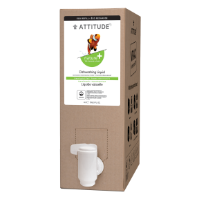 Attitude - Dishwash Liq. Green Apple & Basil (4L)