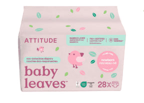 Attitude - Baby Diapers Newborn (up to 4kg) (28un)