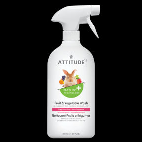 Attitude - Fruit & Vegetable Wash Frag.-Free (800ml)