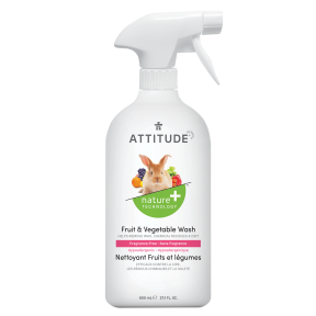 Attitude - Fruit & Vegetable Wash Frag.-Free (800ml)