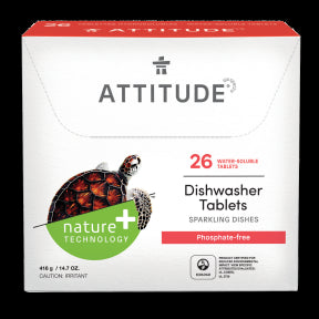Attitude - Dishwasher Detergent Eco-loads (26ct)