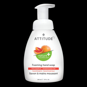 Attitude - Foaming Hand Soap-Pink Grapefruit (295ml)