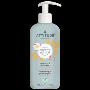Attitude - Natural Shampoo & Body Wash (473ml)