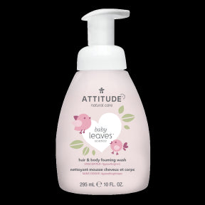 Attitude - 2in1 Foaming Wash Fragrance Free (295ml)