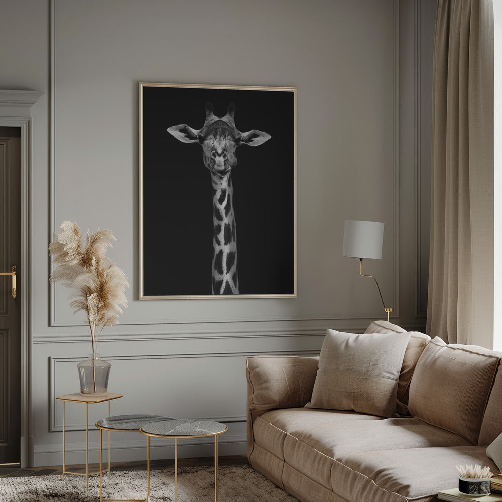 Wall Art Giraffe Portrait