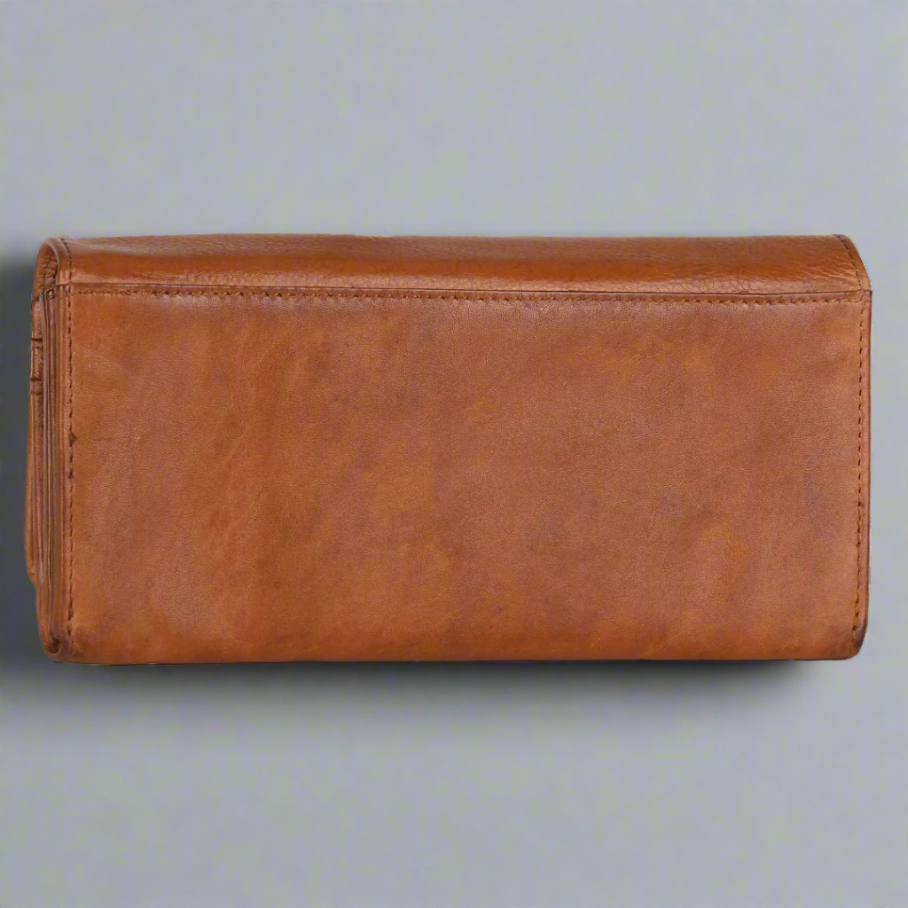 MET Women's Leather Clutch Wallet