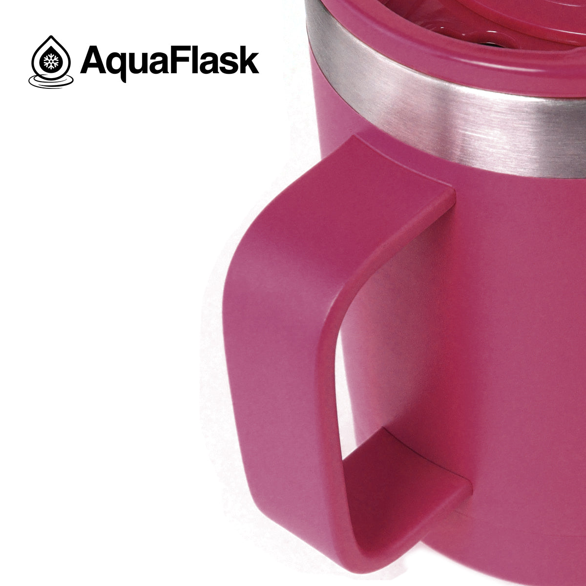 Aquaflask Thermal Insulated Lidded Mug With Handle 415ml (14 oz)