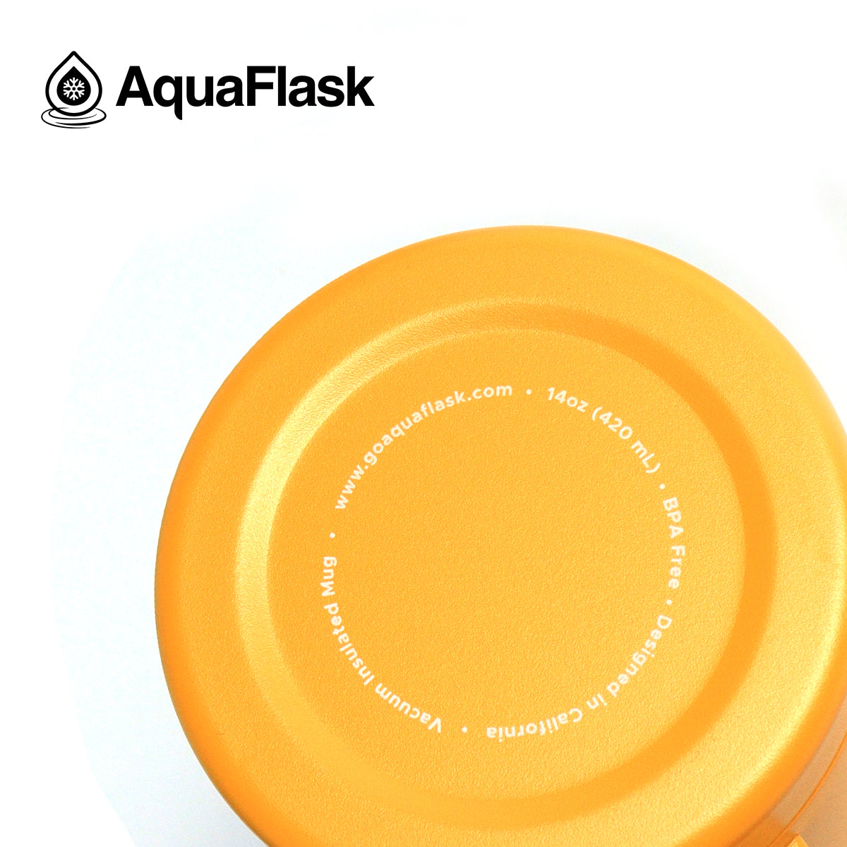 Aquaflask Thermal Insulated Lidded Mug With Handle 415ml (14 oz)