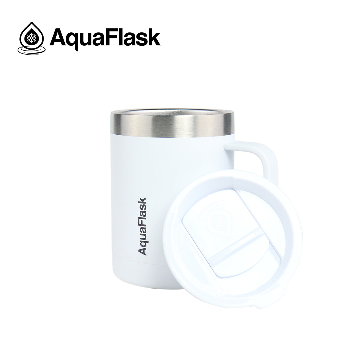 Aquaflask Thermal Insulated Lidded Mug With Handle 415ml (14 oz)