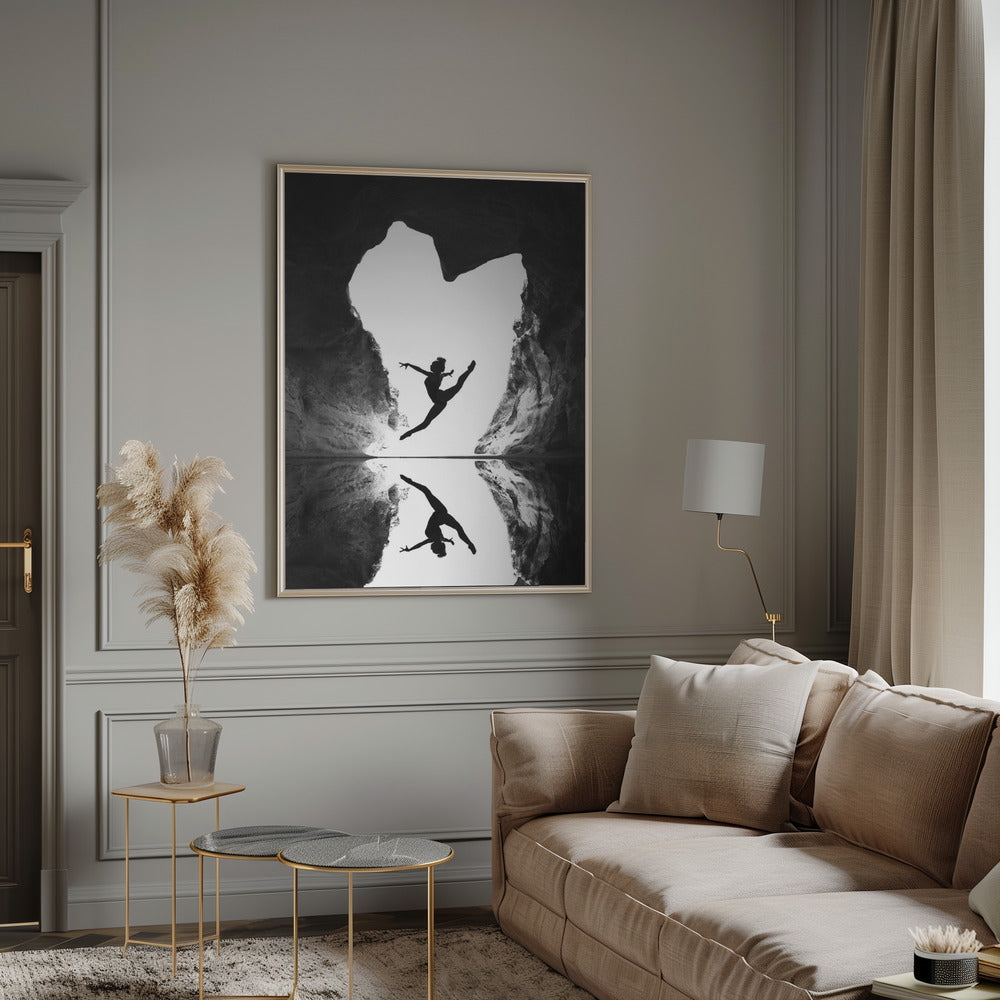 Wall art A beating heart