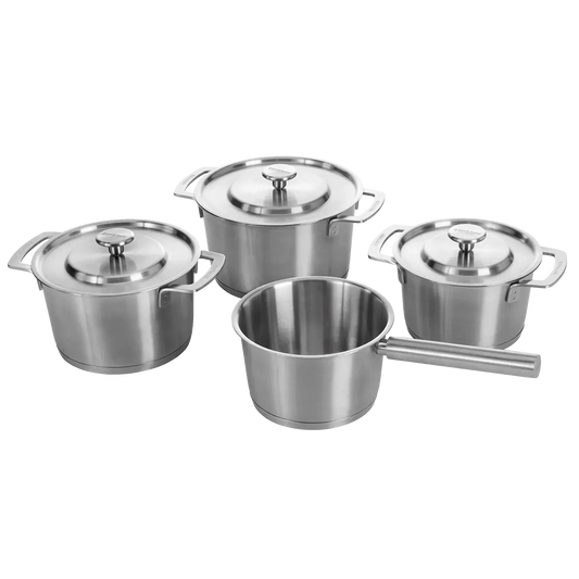 COMBEKK | STAINLESS STEEL COOKWARE SET 4PCS