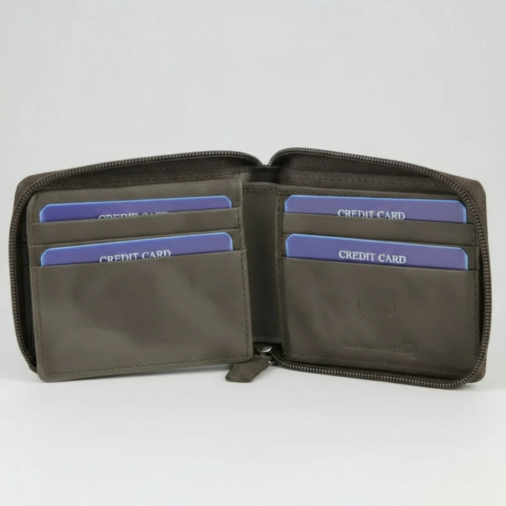 Zip Around Men’s Wallet