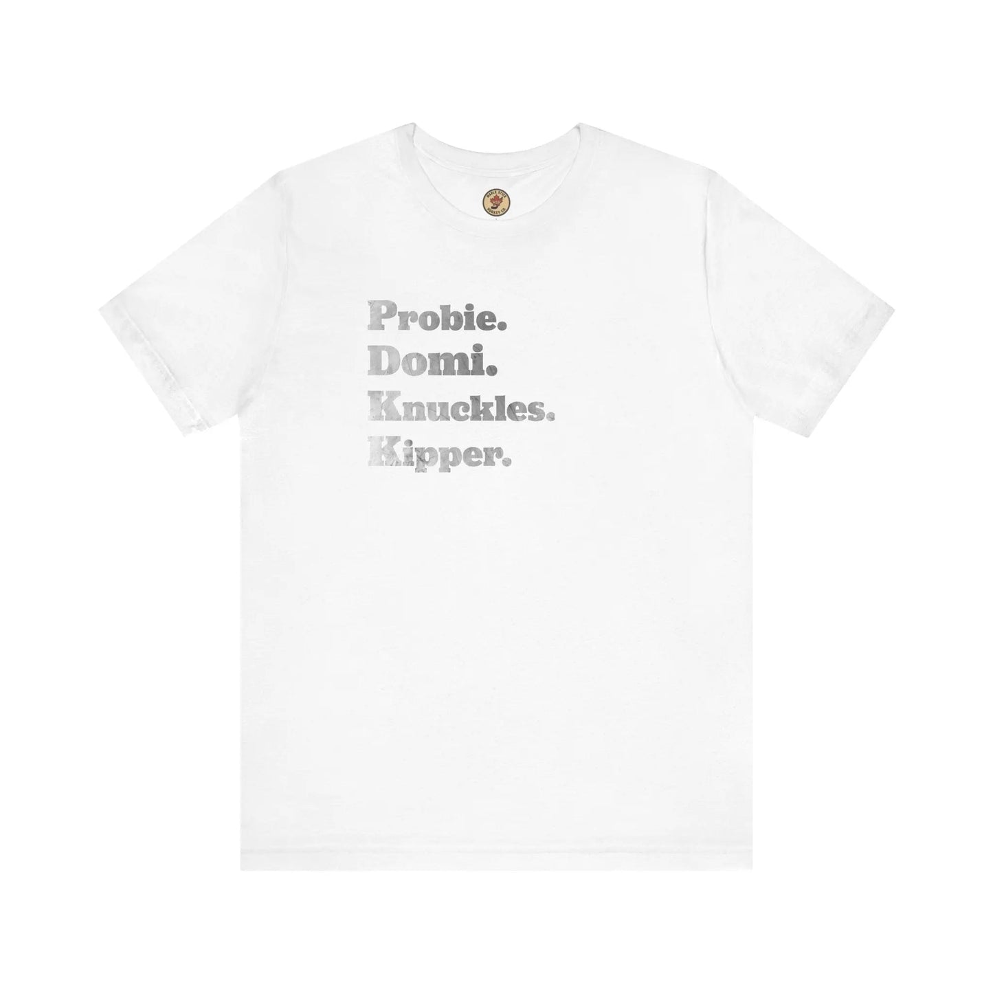 Probie Domi Knuckles Kipper T-Shirt - NHL Hockey Fighters - Maple Stick Hockey Co. - True Fan